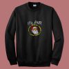 Hail Metal Santa Rock Pentagram Devil Funny 80s Sweatshirt