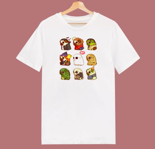 Halloween Puglie 80s T Shirt