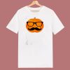 Halloween Pumpkin Hipster 80s T Shirt