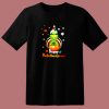 Happy Hallothanksmas The Grinch Pumpkin Halloween Thanksgiving Christmas 80s T Shirt