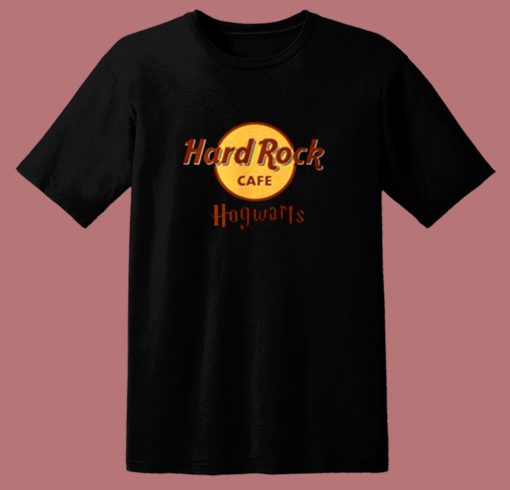 Harry Potter Hard Rock Cafe Hogwarts 80s T Shirt