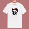 Hello Kitty Skeleton Halloween 80s T Shirt