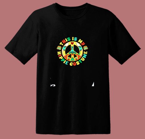 Hippie Vintage Retro Disco Costume Party 80s T Shirt