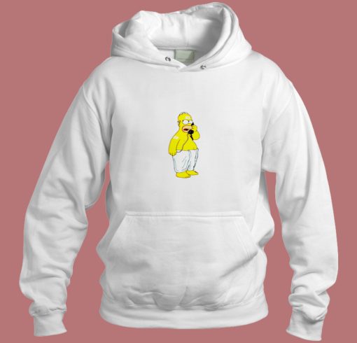 Homer Simpson Call Aesthetic Hoodie Style