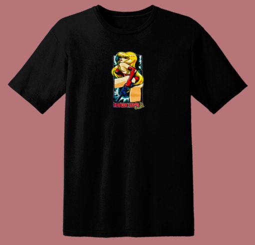 Hookups Gun Anime 80s T Shirt