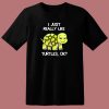 I Just Really Like Turtle 80s T Shirt