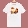 Its Fall Yall Goldendoodle 80s T Shirt