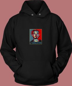 J Balvin Retro 80s Hoodie