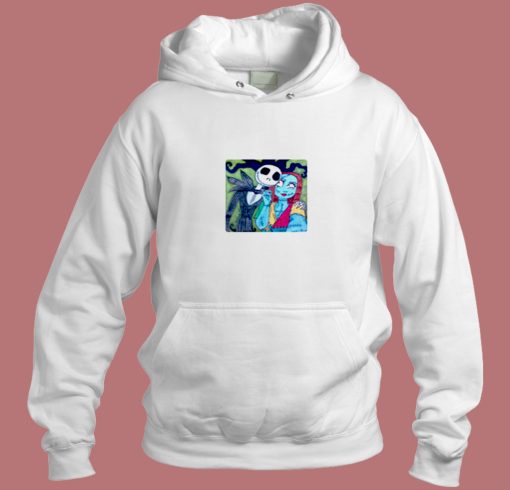 Jack And Sally Take A Selfie Aesthetic Hoodie Style