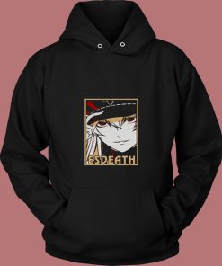 Japanese Anime Esdeath Akame 80s Hoodie