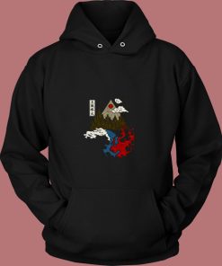 Japanese Asian Four Elements 80s Hoodie