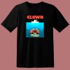 Jaws Poster Parody Stephen King Pennywise Clown 80s T Shirt