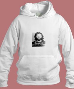 Jim Morrison Mugshot Aesthetic Hoodie Style