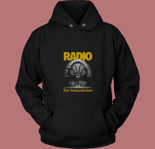 Joy Division Radio Live Transmission Ian Curtis Rock Band 80s Hoodie