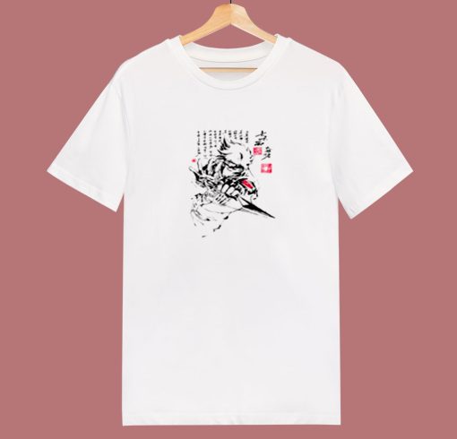 Kakashis Mangekyo Sharingan Naruto Manga 80s T Shirt