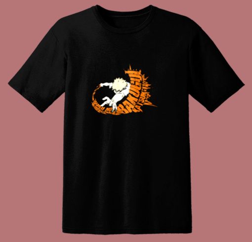 Katsuki Bakugo My Hero Academia 80s T Shirt