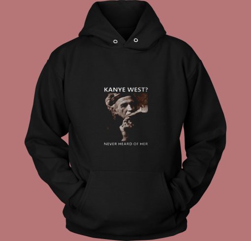 Keith Richards Kanye West 80s Hoodie