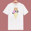 Kids Funny Ice Cream Shirt Flamingo Panda Llama Icecream 80s T Shirt