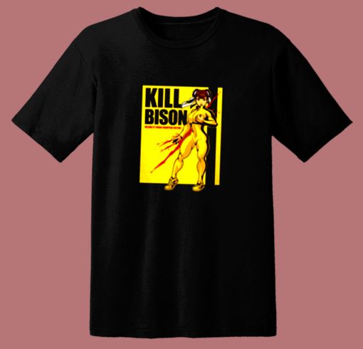 Kill Bison 80s T Shirt