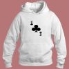 King Of Clubs Card Aesthetic Hoodie Style