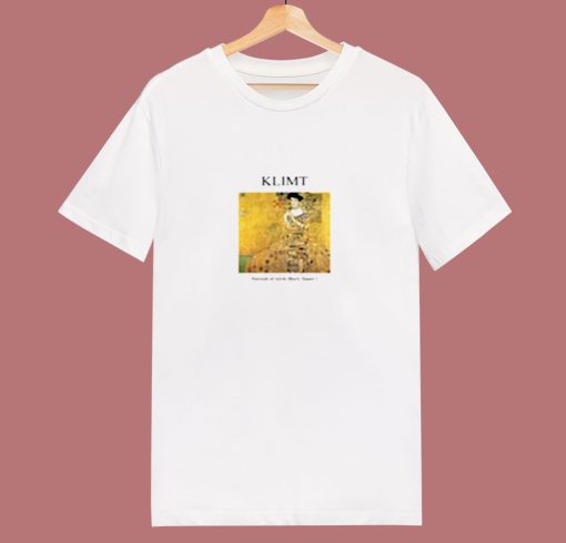 Klimt Portrait Of Adele Bloch Bauer 1 80s T Shirt