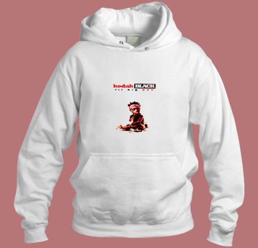 Kodak Black Lil Big Pac White Aesthetic Hoodie Style