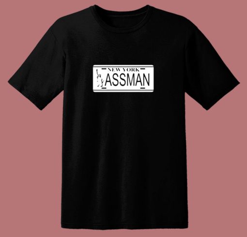 Kramer Assman License Plate 80s T Shirt