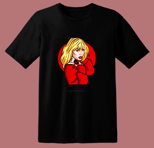 Kylie Minogue Cartoon 80s T Shirt