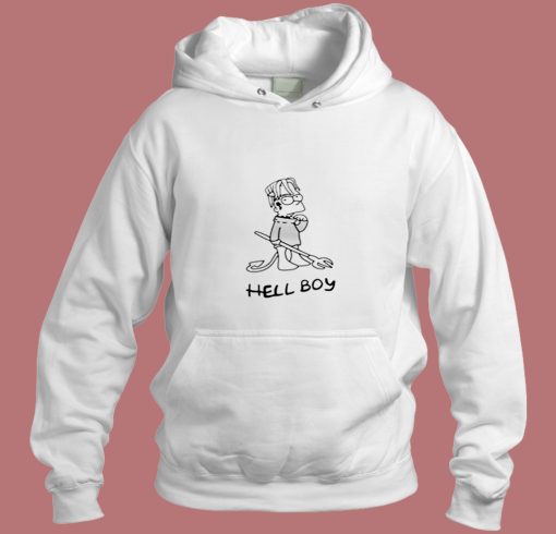 Lil Peep Bart Simpson Hell Boy Cute Aesthetic Hoodie Style