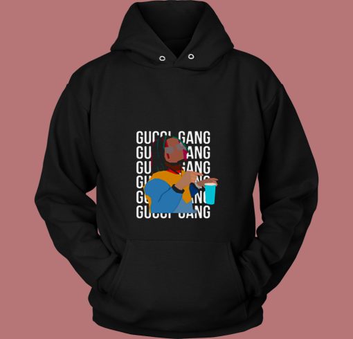 Lil Pump Gucci Gang 80s Hoodie