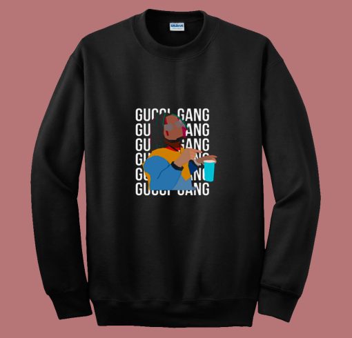 Lil Pump Gucci Gang 80s Sweatshirt