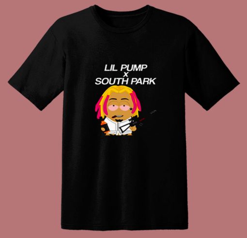 Lil Pump X South Park 80s T Shirt