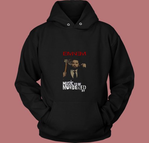 Limited Eminem Music To Be Murdered By 80s Hoodie