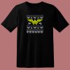 Logo Wonder Woman Christmas 80s T Shirt