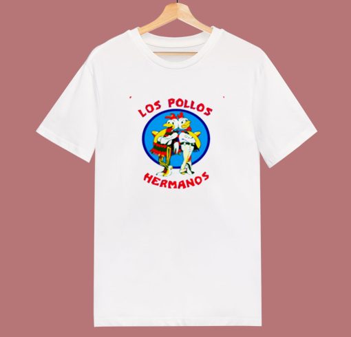 Los Pollos Hermanos Chicken Breaking Bad 80s T Shirt