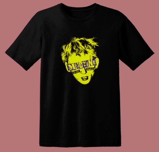 Machine Gun Kelly Yellow Portrait 80s T Shirt