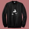 Many Eyed Cat In Coffee Cup 80s Sweatshirt