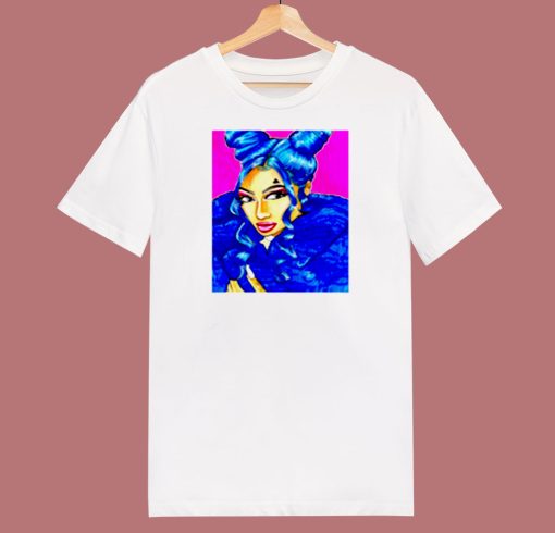 Marker Art Of Meg Thee Stallion 80s T Shirt