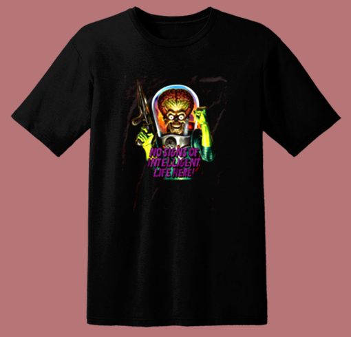 Mars Attacks Intelligent Life 80s T Shirt