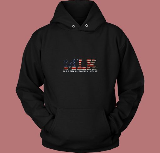 Martin Luther King Day Mlk Freedom 80s Hoodie