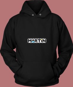 Martin Tv Logo 80s Hoodie