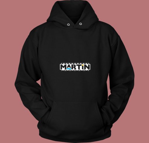 Martin Tv Logo 80s Hoodie