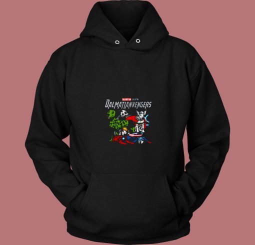 Marvel Avenger Endgame Dalmatian Vengers Avengers 80s Hoodie