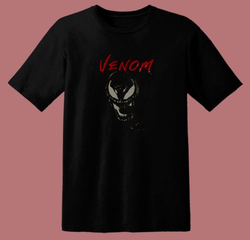 Marvel Venom Airbrush Tongue 80s T Shirt