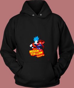 Megan Thee Stallion Goku 80s Hoodie