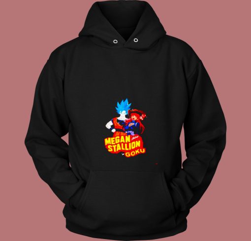 Megan Thee Stallion Goku 80s Hoodie