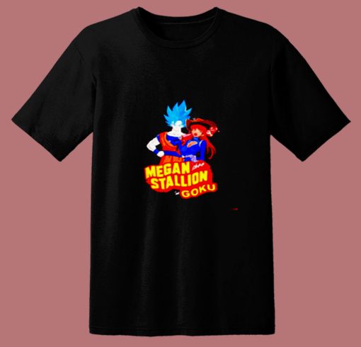 Megan Thee Stallion Goku 80s T Shirt