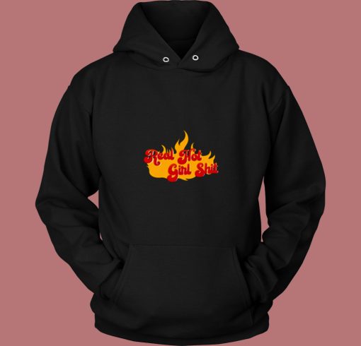 Megan Thee Stallion Real Hot Girl Flame 80s Hoodie