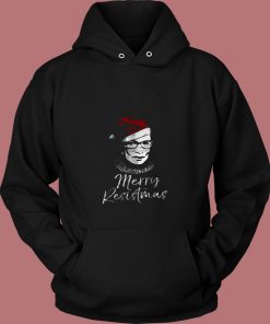 Merry Resistmas Ruth Bader Ginsburg 80s Hoodie