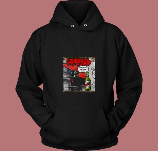 Mf Doom One Beer Comic 80s Hoodie